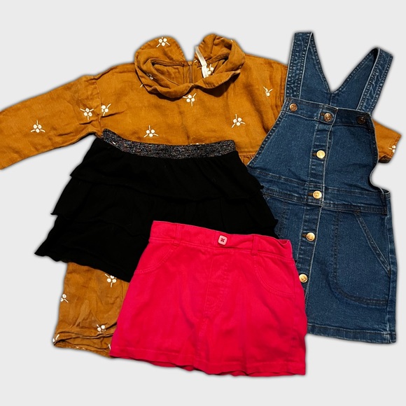 Rylee + Cru Other - Girls 5T dress + skirt bundle